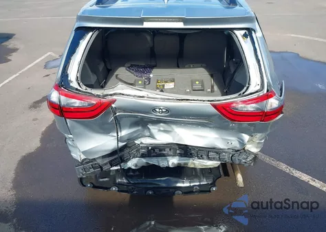 2020 Toyota Sienna Le из США, поврежденный, VIN 5TDKZ3DC0LS052900